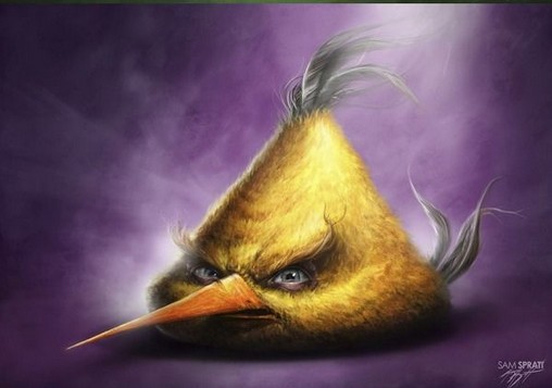 Create meme: realistic birds of angri birds, sam spratt realistic angry birds, angry birds ace fighter