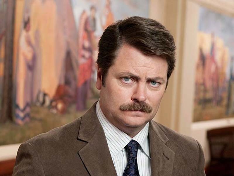 Create meme: I'm a simple man , meme I'm a simple man , Ron Swanson meme