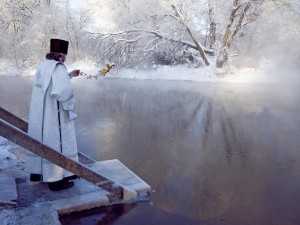 Создать мем: крещенские купания, святое крещение, крещение 19 января