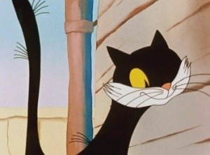 Create meme: kitten named woof cartoon series 1976, kitten woof black cat pictures, kitten named woof cat