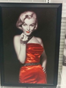 Create meme: lady in red, marilyn monroe, Frosya