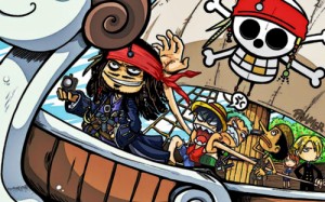 Create meme: pirate, meme of Jack Sparrow, zoro sanji