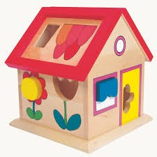 Create meme: polesie logic house, sorter logic house, wooden sorter house