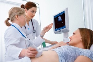 Create meme: ultrasound in pregnancy, text page