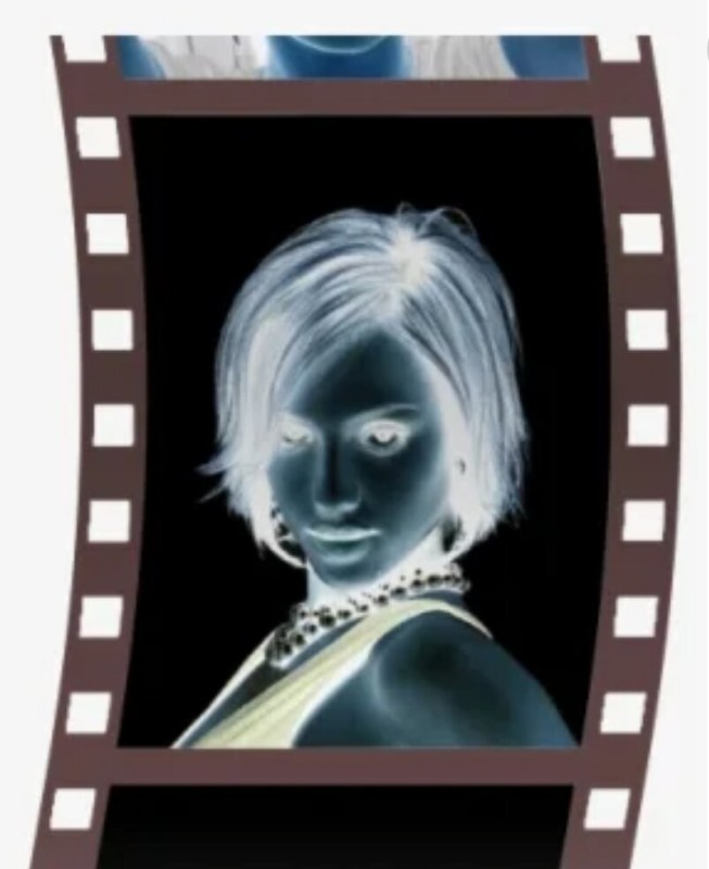 Create meme: negative, the effect is negative, photographic film negative