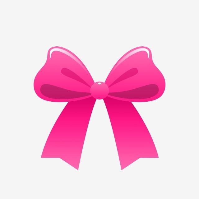 Pink Bow - Bow - Sticker