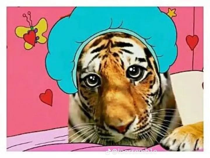 Create meme: tiger , tiger tiger, animated tiger