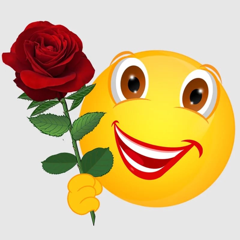 Create meme: beautiful emoticons, smiley face with flowers, emoticons large