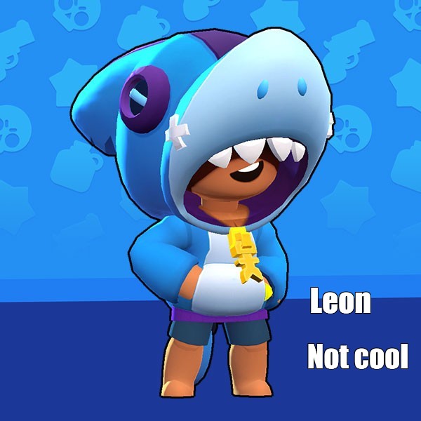 Create Meme Leon Not Cool Leon Shark From Brawl Stars Brawl Stars Shark Sandy From Brawl Stars Pictures Meme Arsenal Com - brawl stars leon imagenes