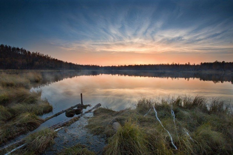 Create meme: karelia Ladoga lake, lake landscape, lake valdai