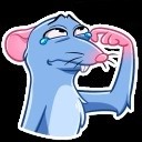 Create meme: sticker mr. rats vkontakte, stickers for telegram, rat sticker