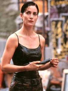 Создать мем: matrix trinity, кэрри энн мосс, carrie anne moss