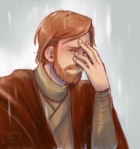 Создать мем: звёздные войны рисунки, star wars: obi-wan, звездные войны obikin au комиксы