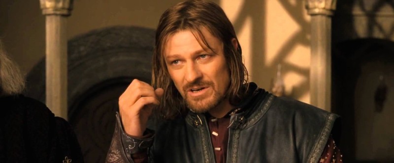 Create meme: Sean bean Boromir, Sean bean Lord of the rings, The Lord of the Rings meme Boromir