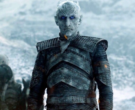 Create meme: The King of Walkers Game of Thrones, king of the night from game of thrones, game of thrones white walkers