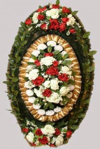 Create meme: funeral wreaths exclusive, funeral wreaths, funeral wreaths of artificial flowers