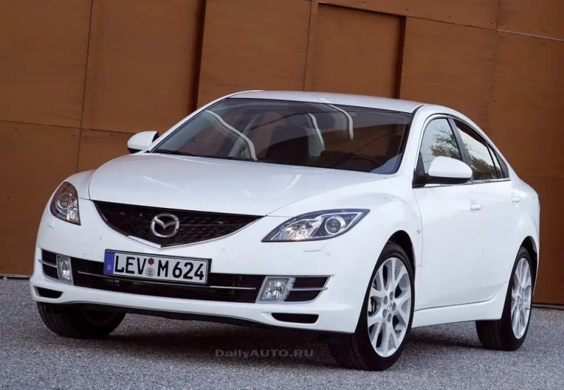 Create meme: mazda 6 gh, white mazda 6, mazda 6 sedan 2008