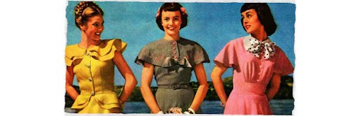 Create meme: The fashion of the 1940s America, fashion of the 50s