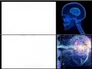 Create meme: meme about the brain overmind, memes templates, the overmind meme template