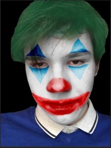 Create meme: Joker, Joker Joaquin Phoenix in makeup, the makeup of the Joker