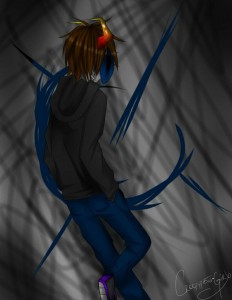 Создать мем: creepypasta eyeless jack, безглазый джек в полный рост, безглазый джек