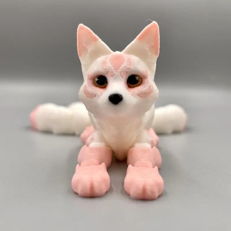 Create meme: articulated doll, figure, anti-stress fox toy