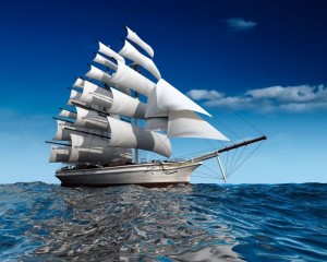 Create meme: sea ship, sailboat