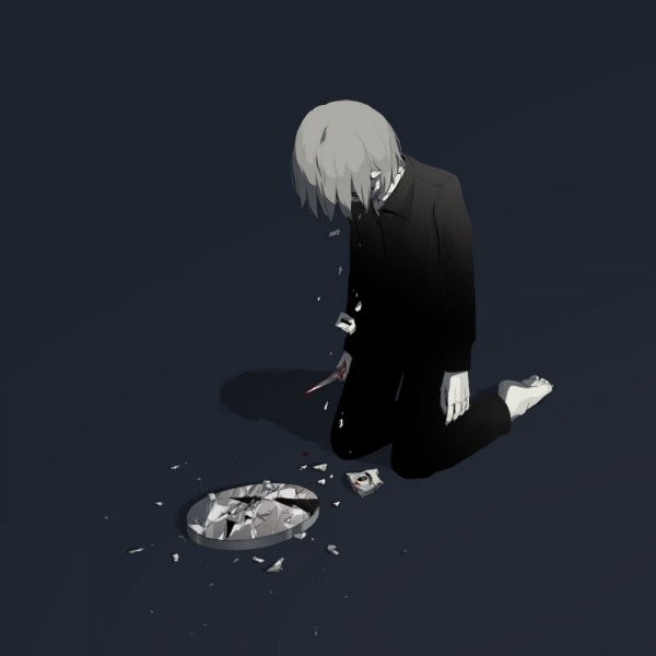 Free Depressed Boy Wallpaper - Download in Illustrator, EPS, SVG, JPG, PNG  | Template.net