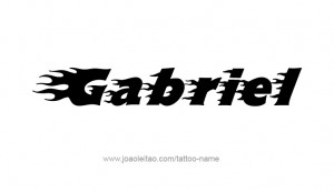 Create meme: tattoo, tattoo design name gabriel, tattoo design