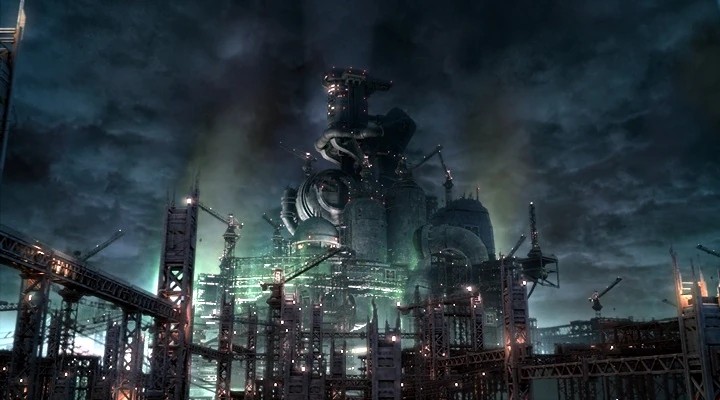 Создать мем: final fantasy 7 midgar, мидгард final fantasy 7, ze_ffvii_mako_reactor_v5_3