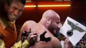 Create meme: tattoo, kolschik pinned me to the dome to listen to, there is always someone who will do it cheaper photos