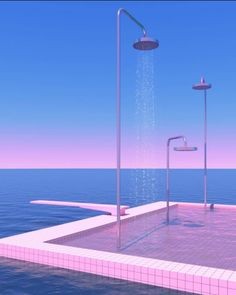 Create meme: outdoor shower, beach shower, pool shower