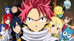 Создать мем: erza, natsu, хвост феи 3