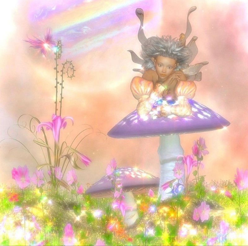 Create meme: fabulous background, flower fairy, fairies are beautiful