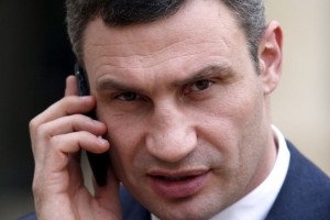 Create meme: the words Klitschko, Klitschko is the mayor, Klitschko