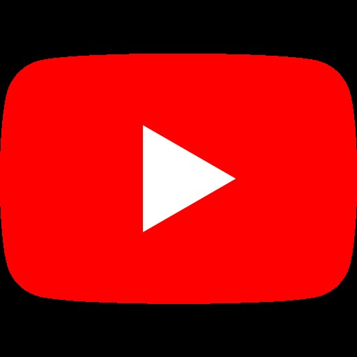 Create meme: youtube icon on a transparent background, YouTube icons, youtube logos