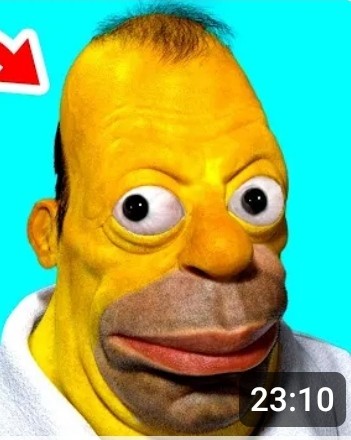 Create meme: cartoon characters, cartoon characters, Homer Simpson is a man