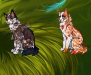 Create meme: designer colors catwar, warriors cats the game catwar