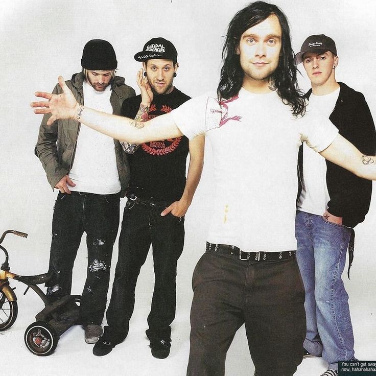 Create meme: the used band 2000, group , guy 