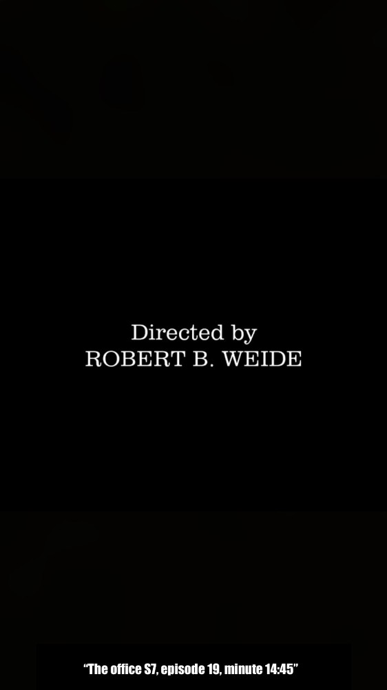 Титры directed by robert. Directed by Robert b Weide. Титры directed by Robert b Weide.