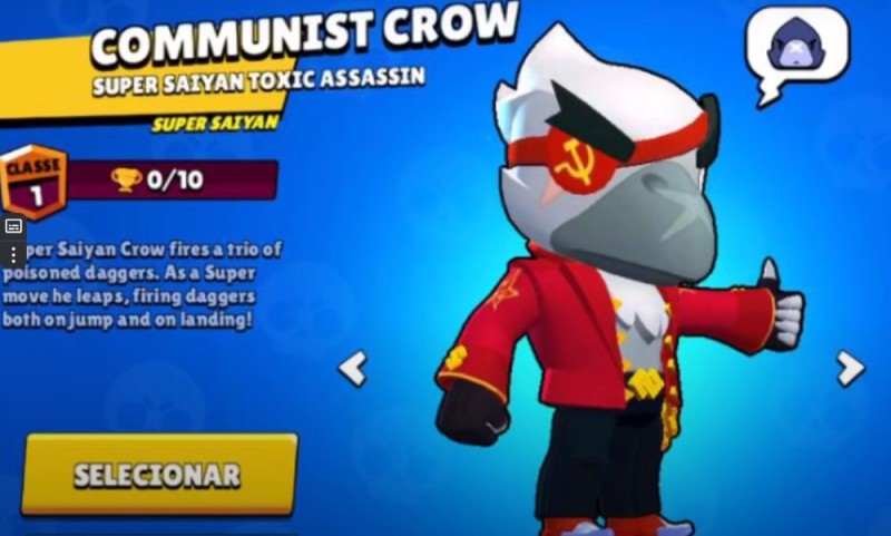 Create meme: brawl stars Raven, crows in brawl stars, bravl stars