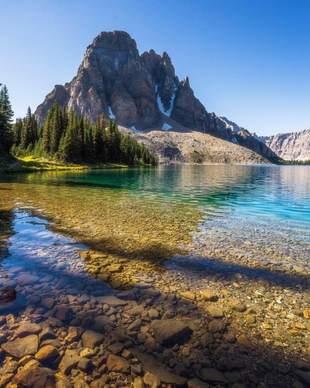 Create meme: canada lake moraine, nature beauty, british columbia canada