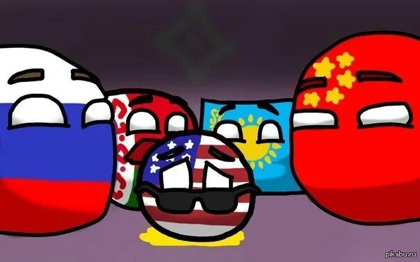 Create meme: Stranieri, Countryball is an alternative future of the world, countryball belarusball