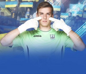 Create meme: Andrey Lunin goalkeeper, Andrey Lunin weight, football