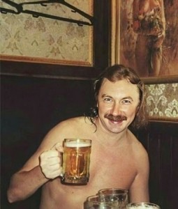 Create meme: Igor Nikolaev-drink for love, Igor Nikolaev-let's drink, Igor Nikolaev with beer