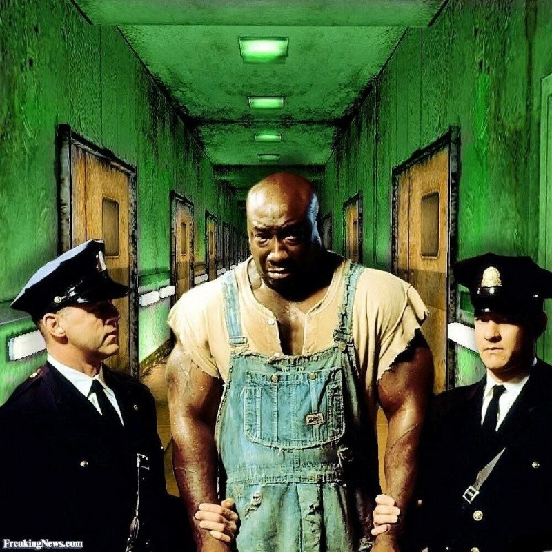 Create meme: the green mile movie 1999, Michael clarke duncan, John Coffey the green mile