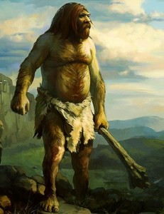 Create meme: ancient man, the palaeoanthropes, caveman