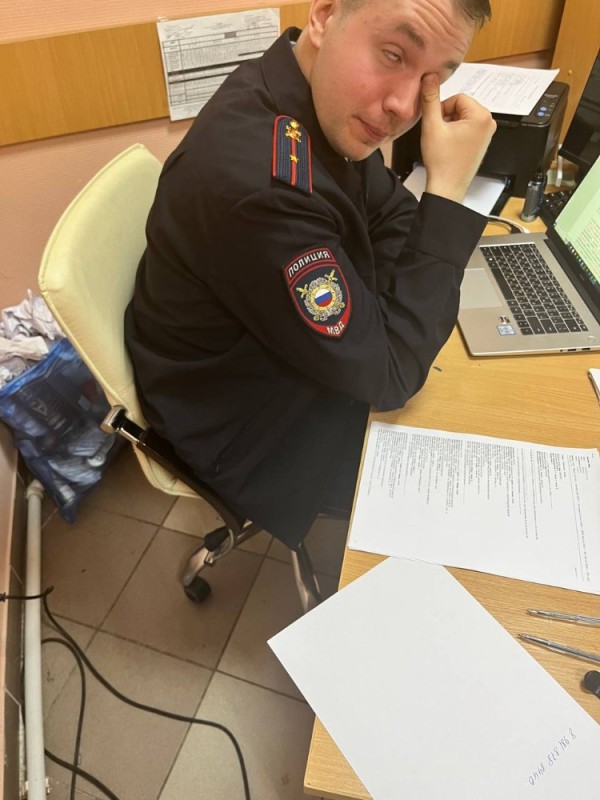 Create meme: district police officer, in the police department, The police