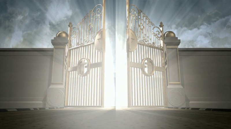 Create meme: gates of paradise, the gates of paradise, gate art