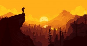 Создать мем: картинки firewatch, firewatch 1920x1080, firewatch обои на iphone